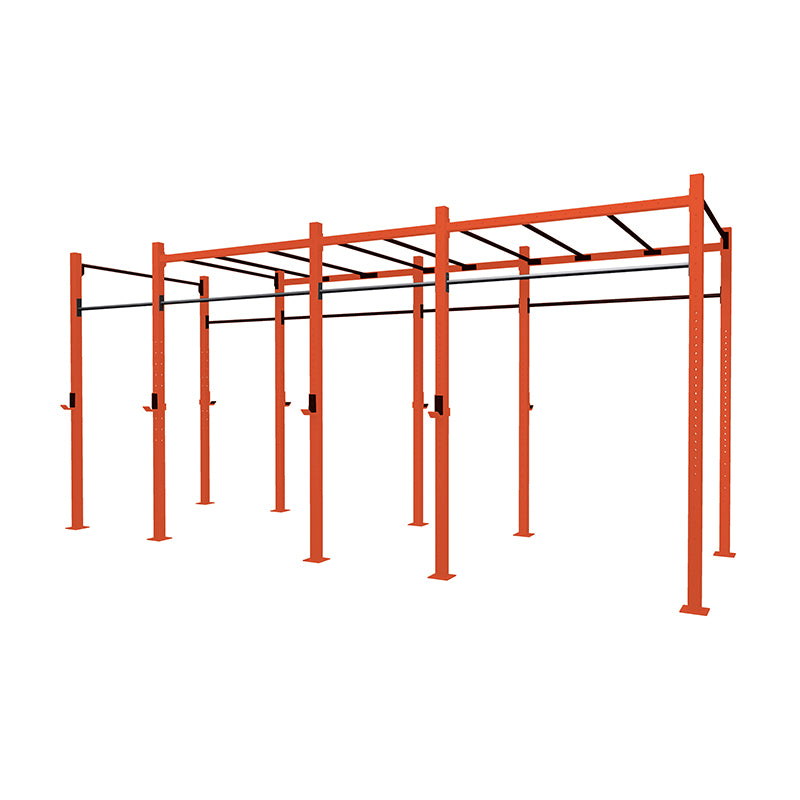 Toorx Gabbia MASTER OUTDOOR 4 campate autoportante con Monkey Station