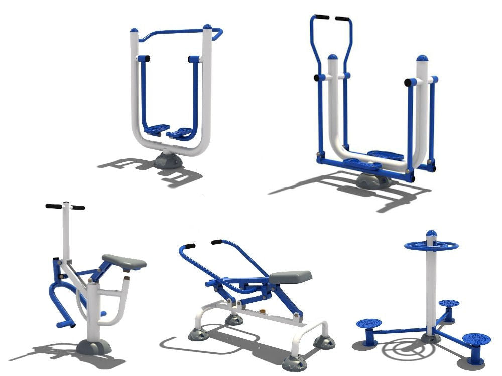 Golden Games Percorso Fitness (5 attrezzi)