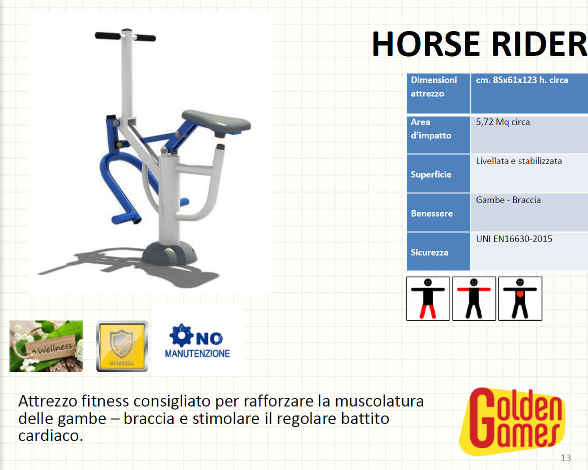 Golden Games Horse Rider - FSCL01