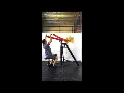 Steelflex Plateload Lat Pulldown PLLA