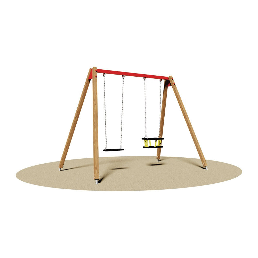 Giochipark Altalena Kenya 2 posti (sedili piano-orsetto)