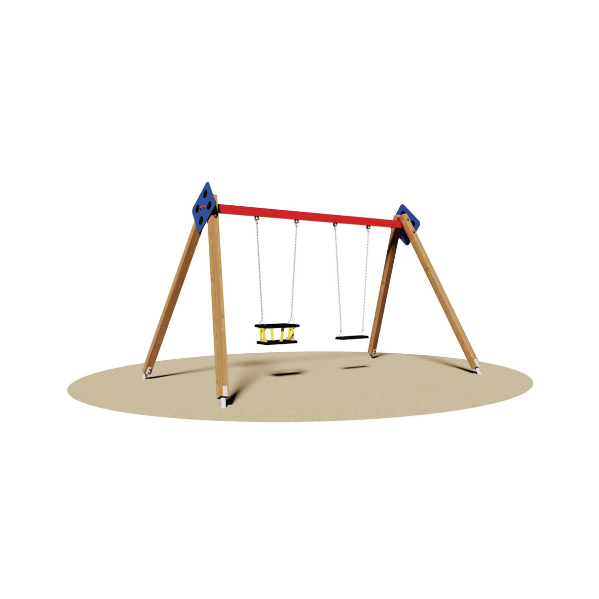 Giochipark Altalena Florida 2 posti (sedili gabbia-orsetto)