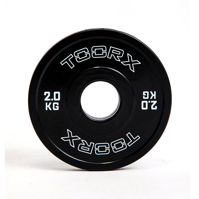 Toorx Coppia dischi microcarichi gommati 2 kg CDBM-2