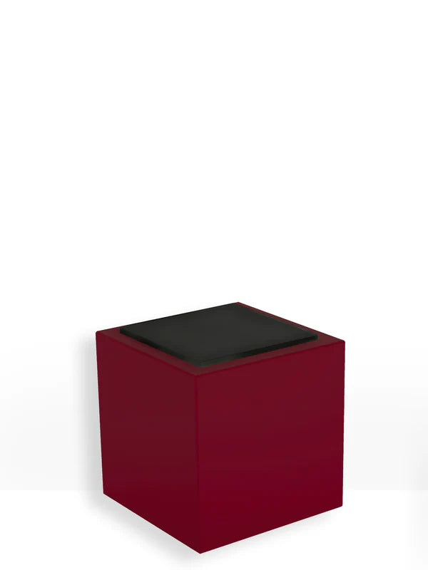 Arkema Design Garden Pouf 52x52 cm in Iris Comfort Resin - DP1929/COMFORT