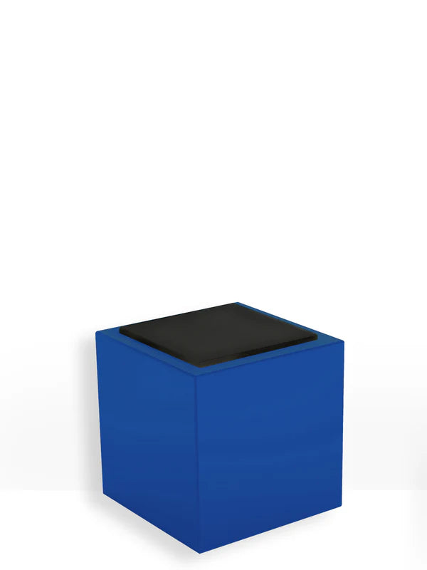 Arkema Design Garden Pouf 52x52 cm in Iris Comfort Resin - DP1929/COMFORT