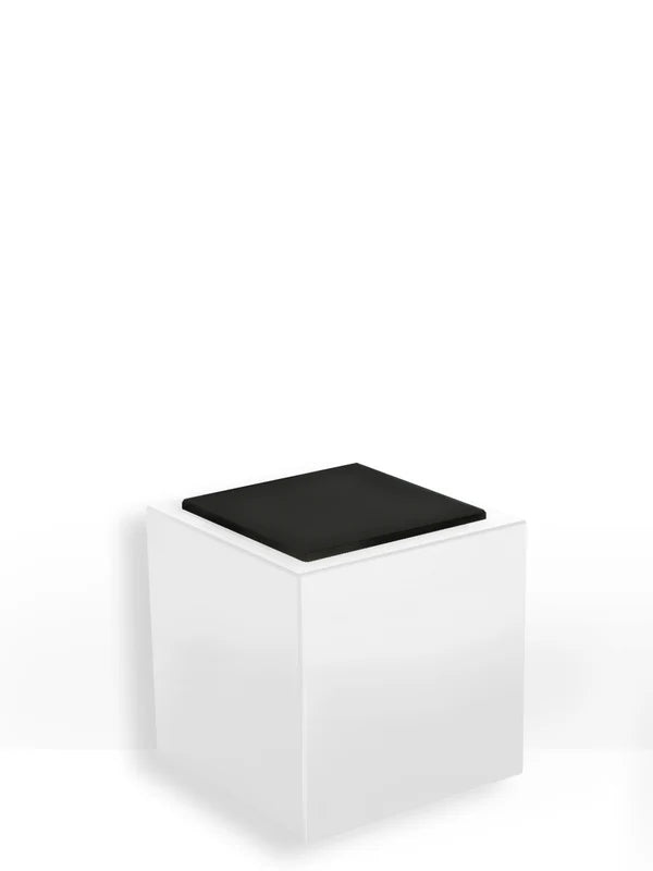 Arkema Design Garden Pouf 52x52 cm in Iris Comfort Resin - DP1929/COMFORT