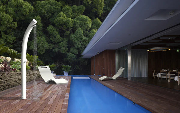 Arkema JOLLY CURVA 23-liter aluminum solar garden shower - A500