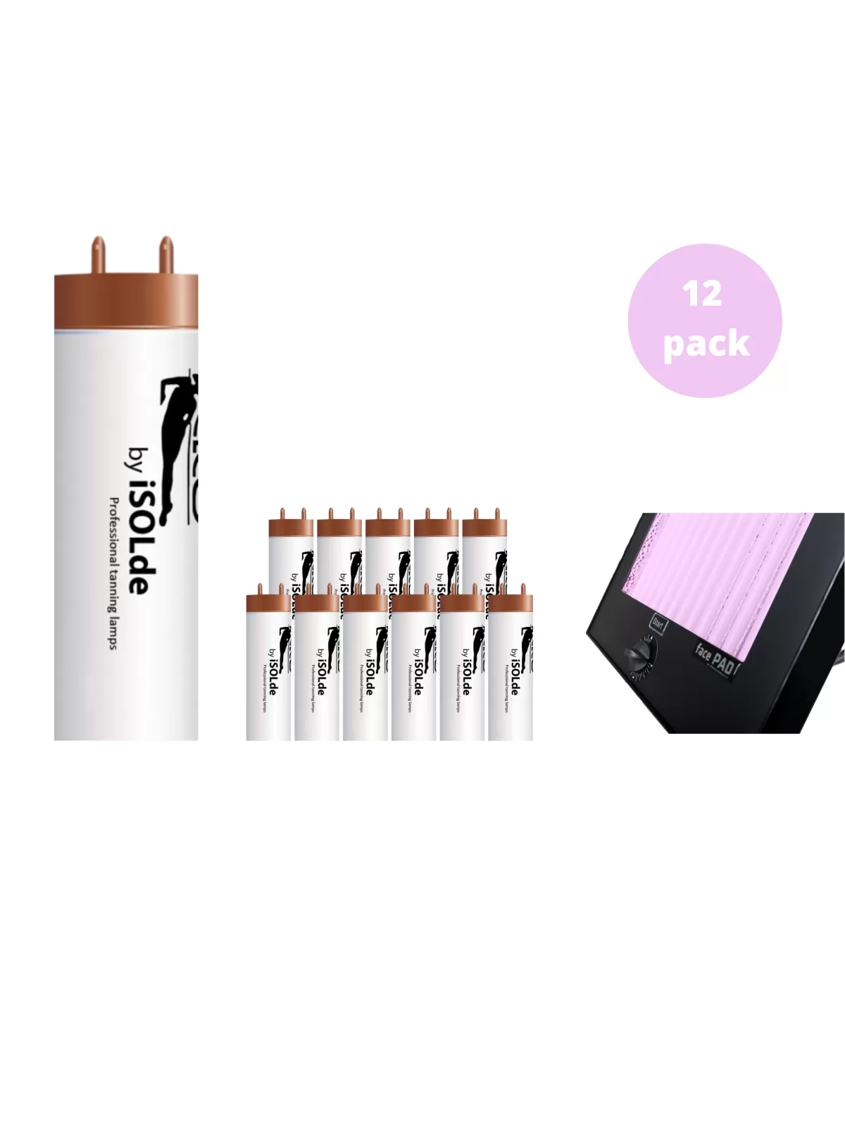 Cleo Kit 12 Neon Collagene per FacePAD - P090