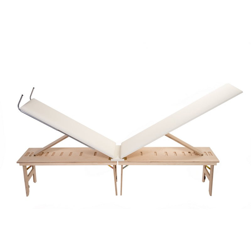 La Posturale Panca Standard con Gambe - Bianca