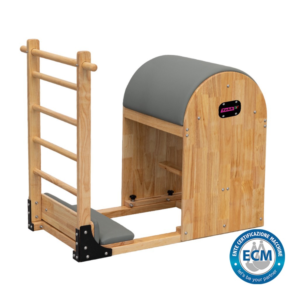 Tekkfit Ladder barrel in rubber wood - BAR-01-X