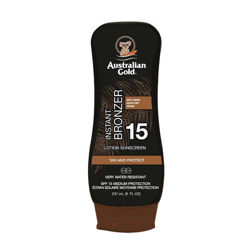 Australian Gold SPF 15 Crema Upside-Down + Bronzer