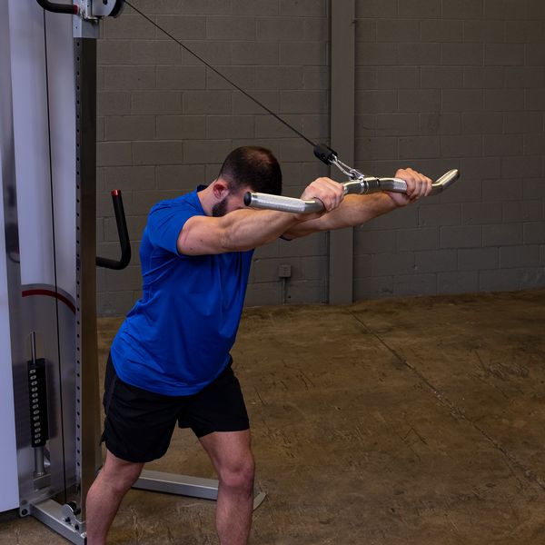 Body Solid Aluminum Curl Bar MB229A