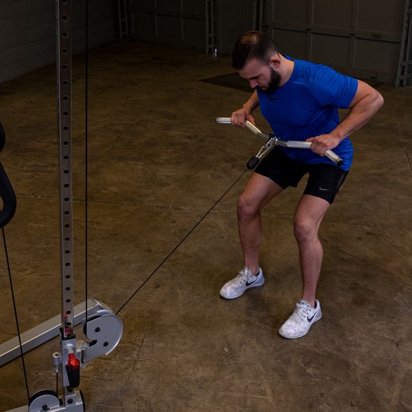 Body Solid Aluminum Curl Bar MB229A