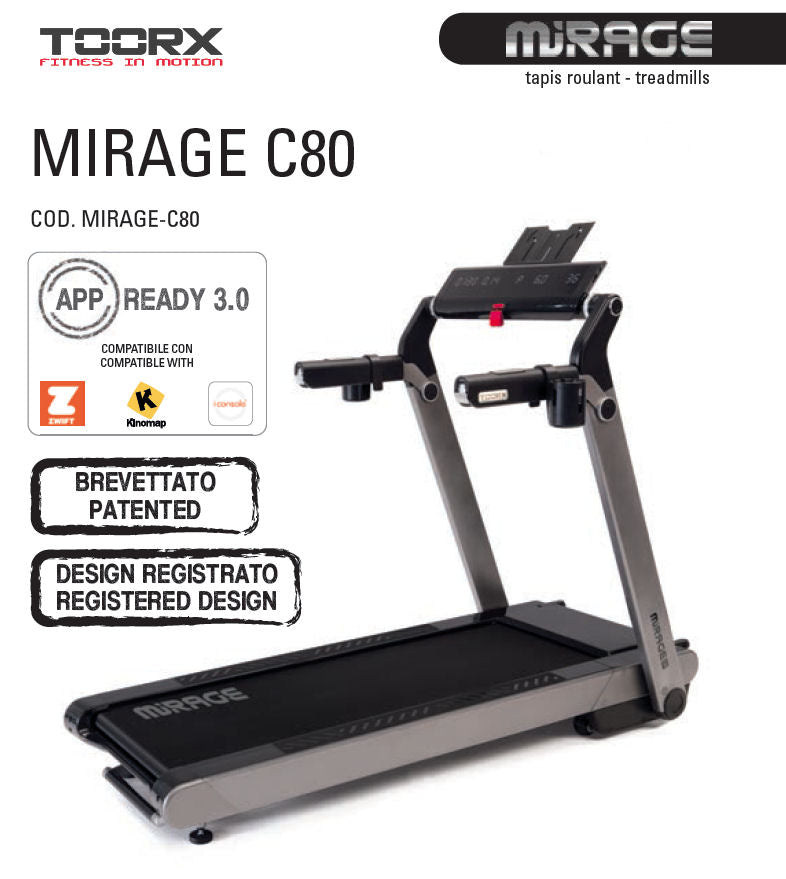 Toorx Tapis Roulant Mirage C80