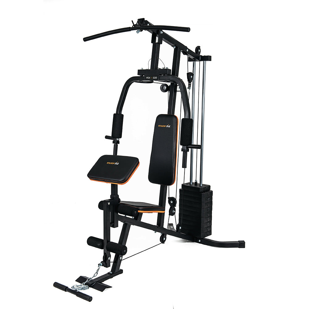 Everfit Stazione Multifunzione MSK-500 a pacco pesi 45 Kg