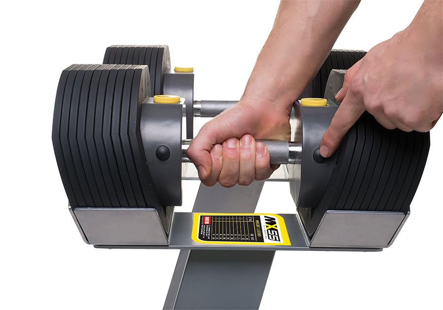 IronMaster MX55 Set peso regolabile fino a 24,9 kg (incluso rack-aste-pesi)