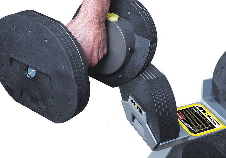 IronMaster MX55 Set peso regolabile fino a 24,9 kg (incluso rack-aste-pesi)