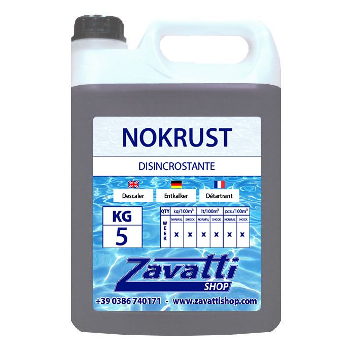 Piscinaonline 5 Lt NoKrust - disincrostante per piscina