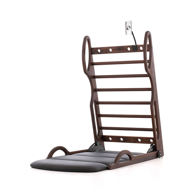 NoHrd Elasko - Bar in Noce in Pelle Artificiale Nera