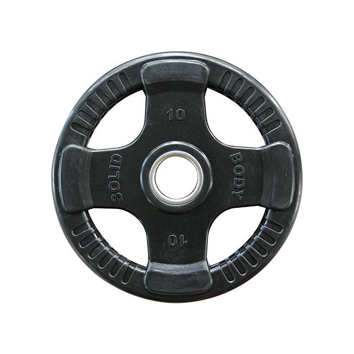 Body-Solid Rubber 4 Grip Olympic Plates Kg 10
