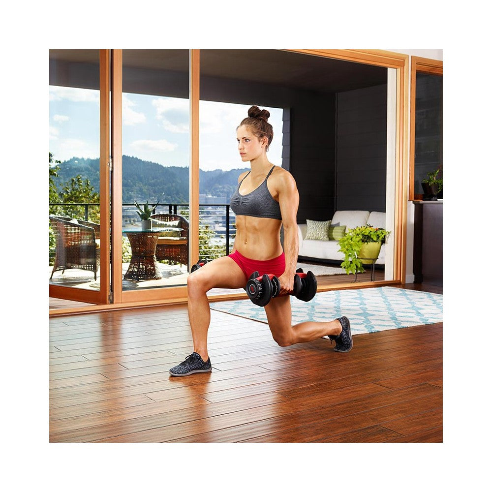 Bowflex SelectTech Set Manubri Regolabili 552i kg 24 + Stand