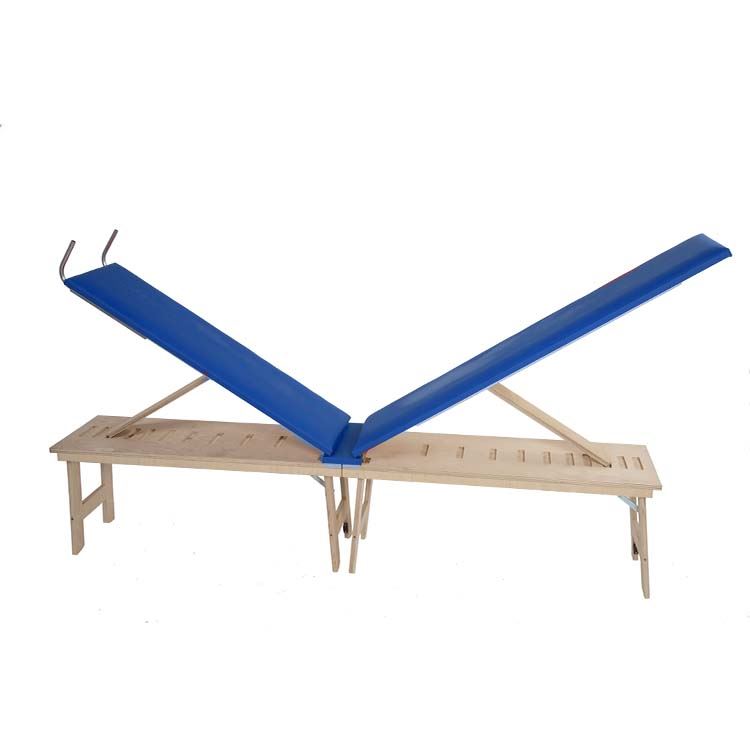 La Posturale Panca Standard con Gambe - Blu