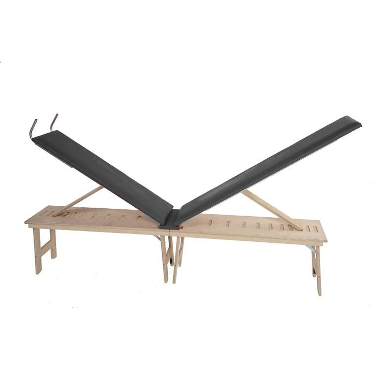 La Posturale Panca Standard con Gambe - Nero