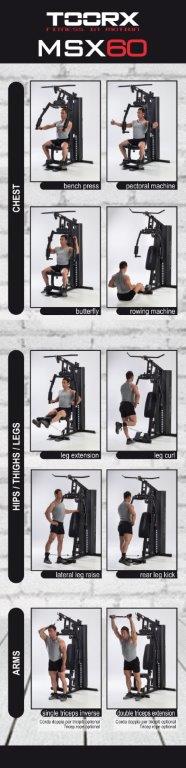 Toorx Stazione Multifunzione MSX-60