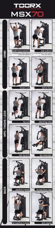 Toorx Stazione Multifunzione MSX-70