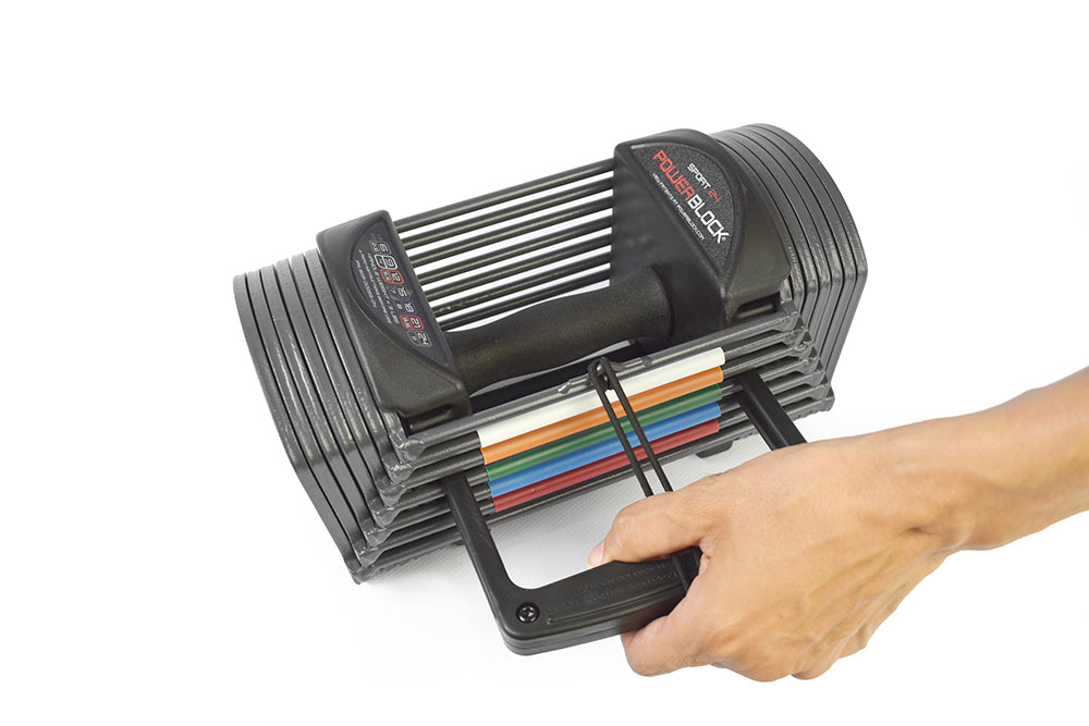 PowerBlock Sport 24 Set Manubri Caricabili 1,5-11 kg