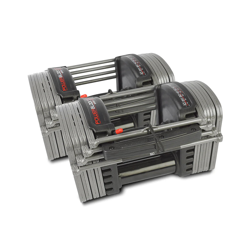 Powerblock Sport EXP 5-50 Set Manubri Caricabili 2-23 kg