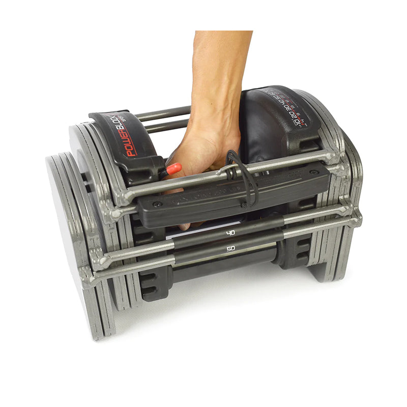 Powerblock Sport EXP 5-50 Set Manubri Caricabili 2-23 kg