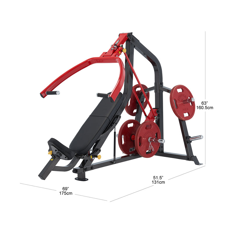 Steelflex Dual Plateload Chest Press / Shoulder Press PL2100-BR