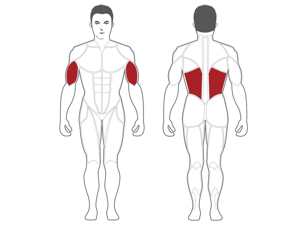 Steelflex Plateload Lat Pulldown PLLA