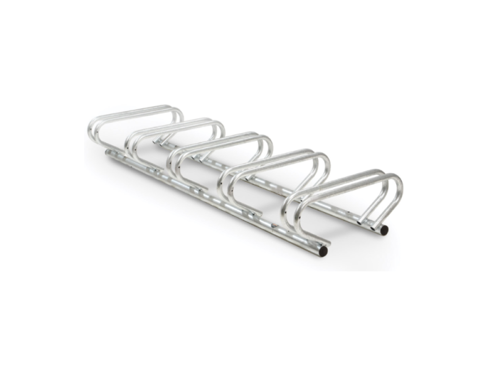 Giochipark Classic 605B hot-dip galvanized 5-seater bike rack