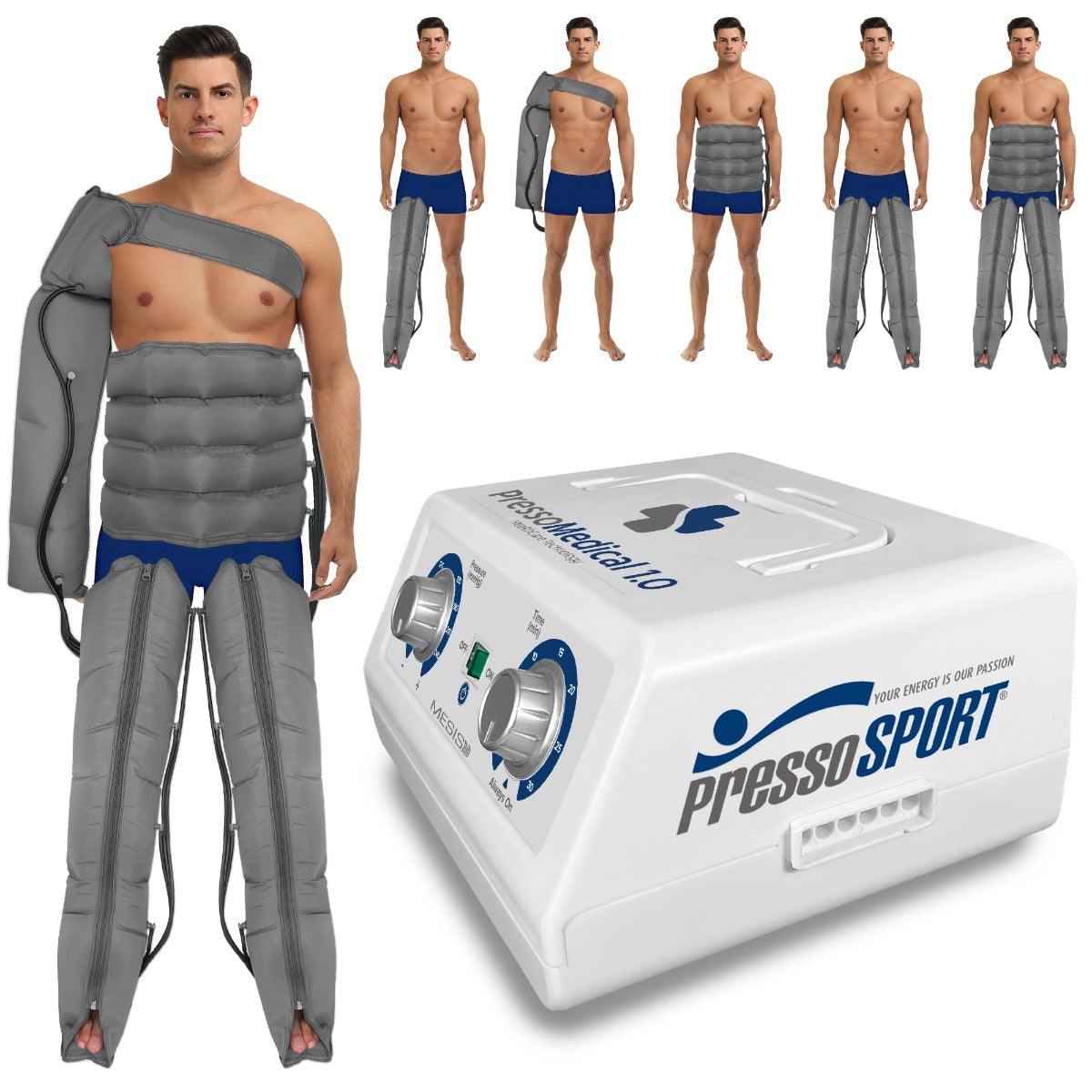 Mesis PressoSport PressoMedical 1.0 pressoterapia per lo Sport