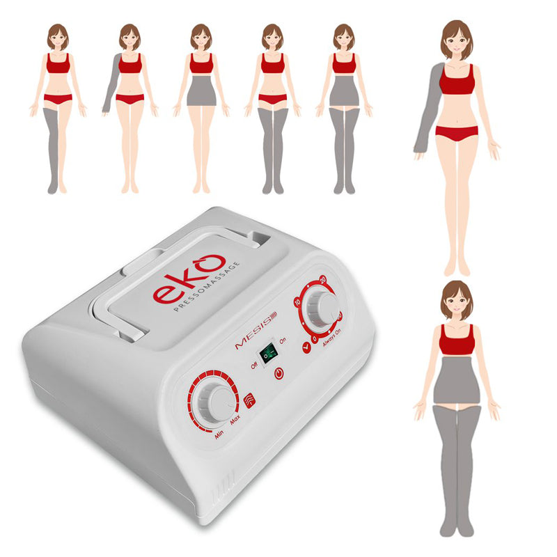 Mesis Pressoterapia PressoMassage Ekò Pro - con 2 gambali + Kit Slim Body + Bracciale