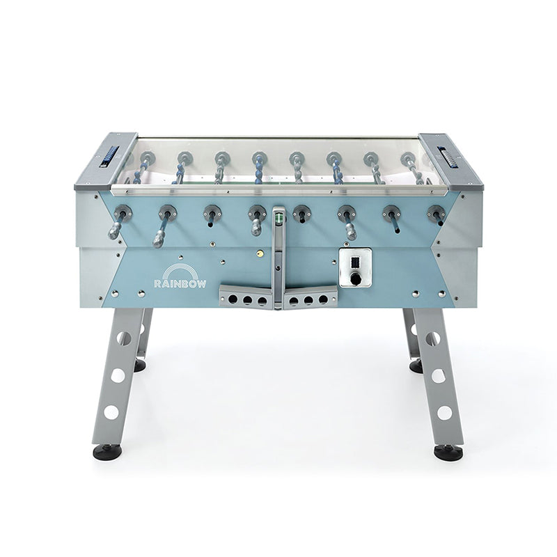 Fas Calciobalilla Rainbow con vetro aste passanti