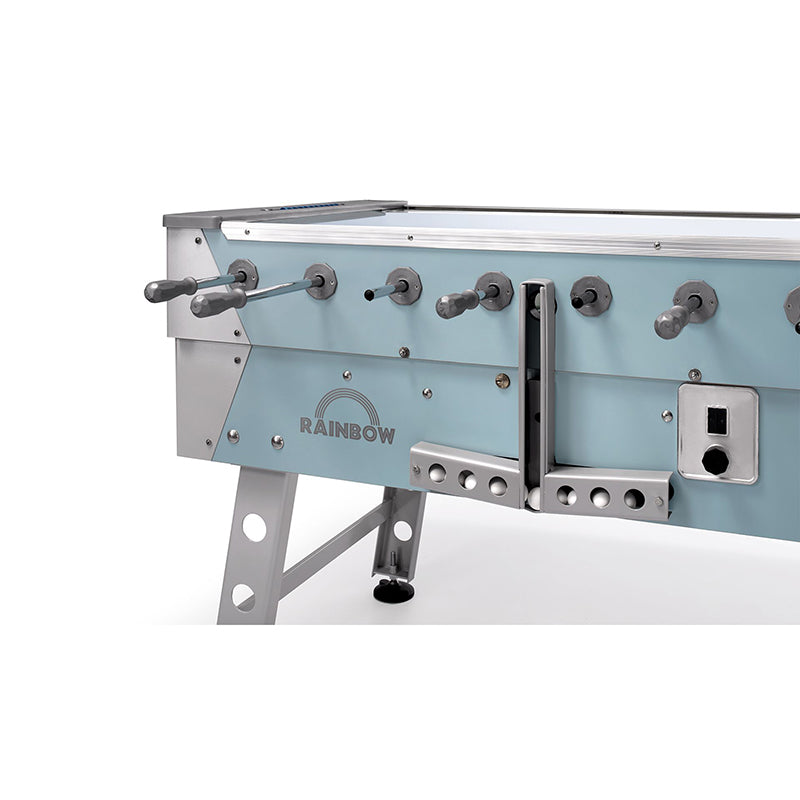 Fas Calciobalilla Rainbow con vetro aste passanti