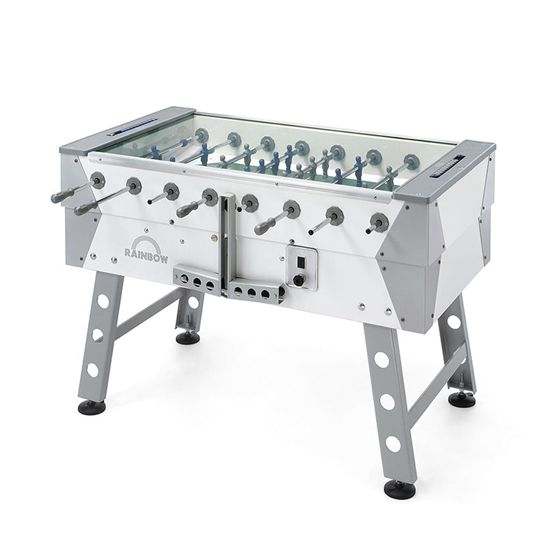 Fas Calciobalilla Rainbow con vetro aste passanti