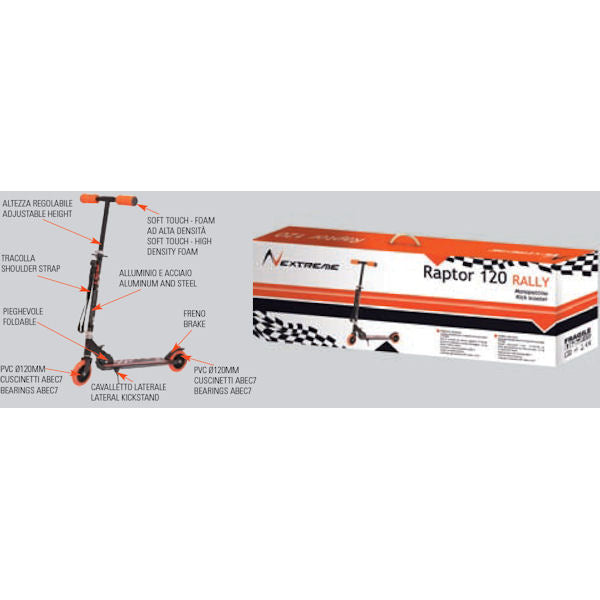 Nextreme Monopattino Raptor 120 Rally