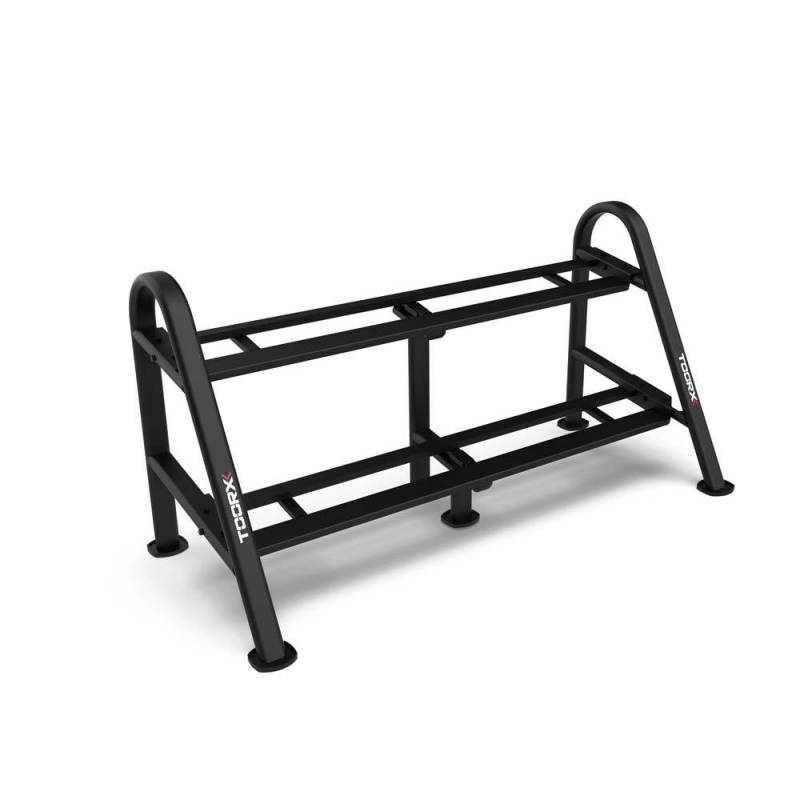 Toorx Rastrelliera studio porta manubri a 2 ripiani RPM-B12