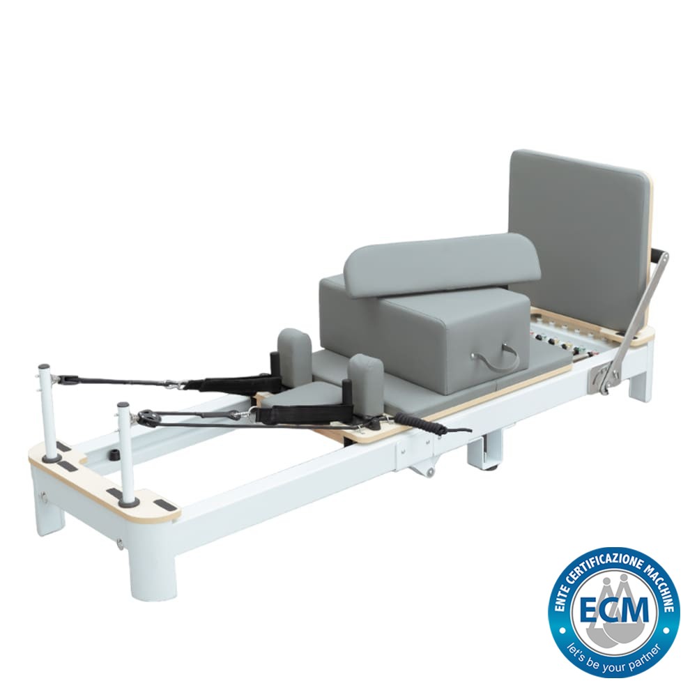 Tekkfit Reformer Aluminum Folding White - REF-05-A