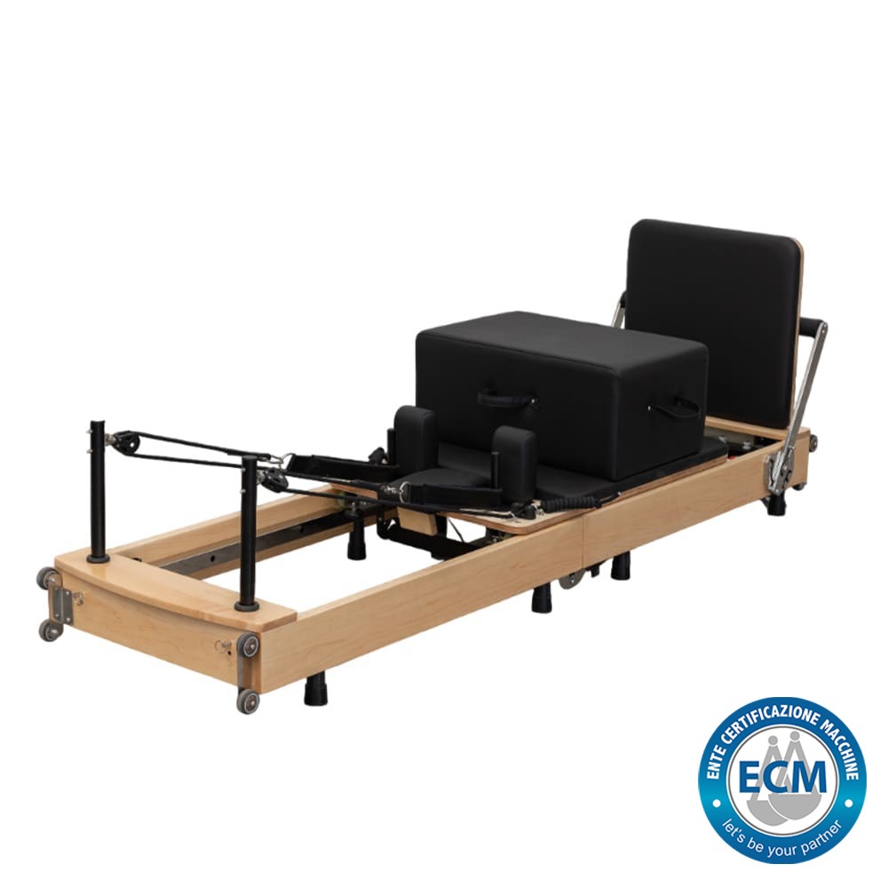 Tekkfit Foldable Reformer in rubber wood - REF-03-X