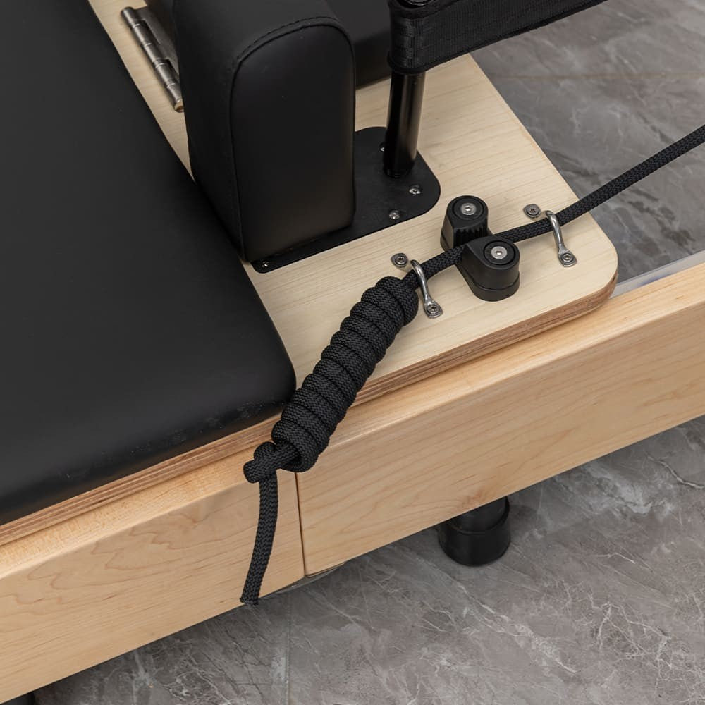 Tekkfit Foldable Reformer in rubber wood - REF-03-X