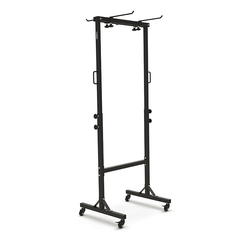 Toorx Rastrelliera porta materassini occhiellati su carrello RMT-B