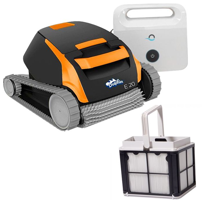 Dolphin Pulitore Piscina E20 PRO Pulizia Fondo e Pareti