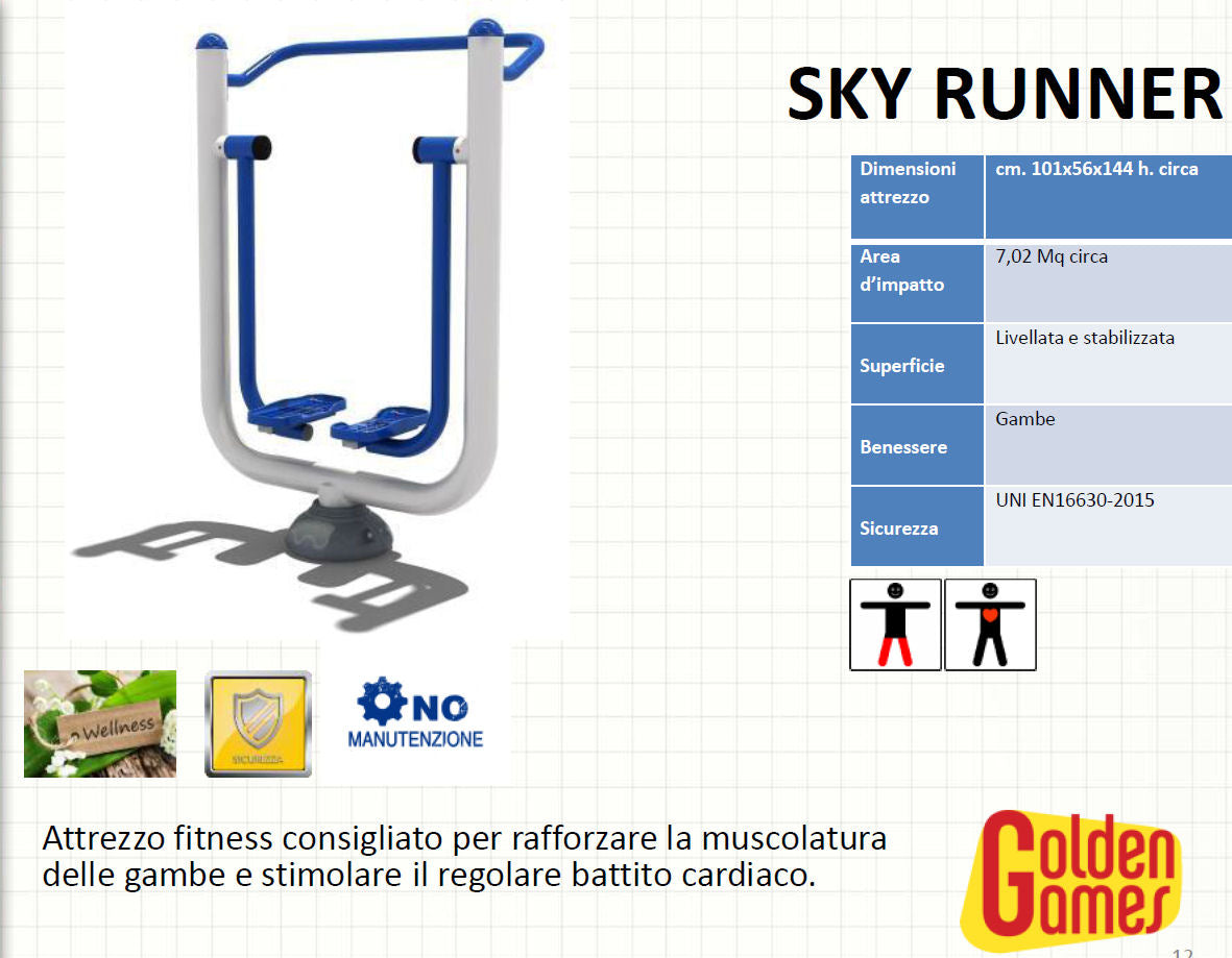 Golden Games Sky Runner - FSCL02