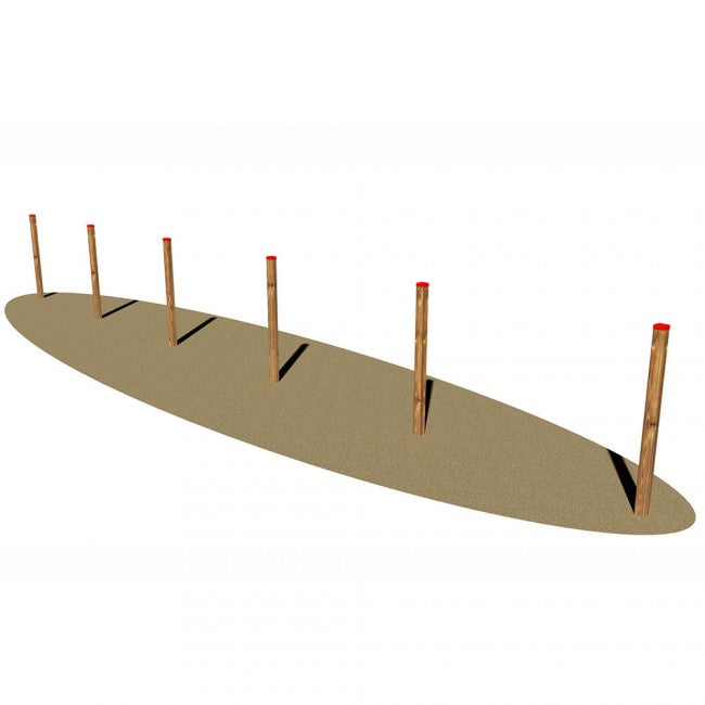 Giochi Park Agility Dog Slalom H120