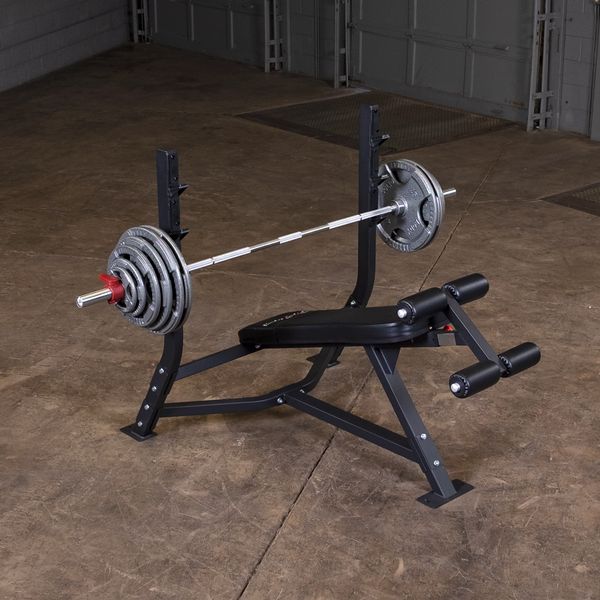 Body Solid Pro Clubline Decline Olympic Bench SODB250